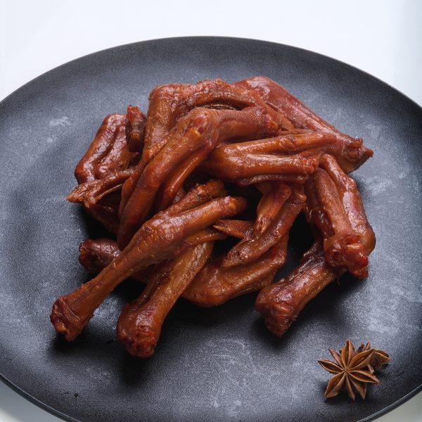 鸭掌 Duck Feet，武汉鸭脖列治文店每日现卤的卤味实拍