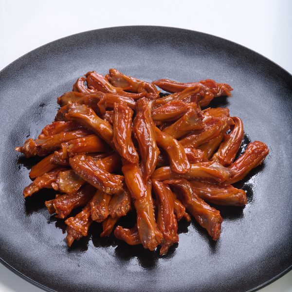 鸭舌 Duck Tongue，武汉鸭脖列治文店每日现卤的卤味实拍